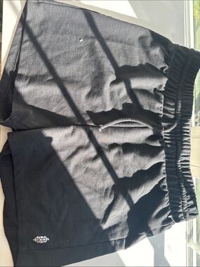Black free people movement sweat shorts